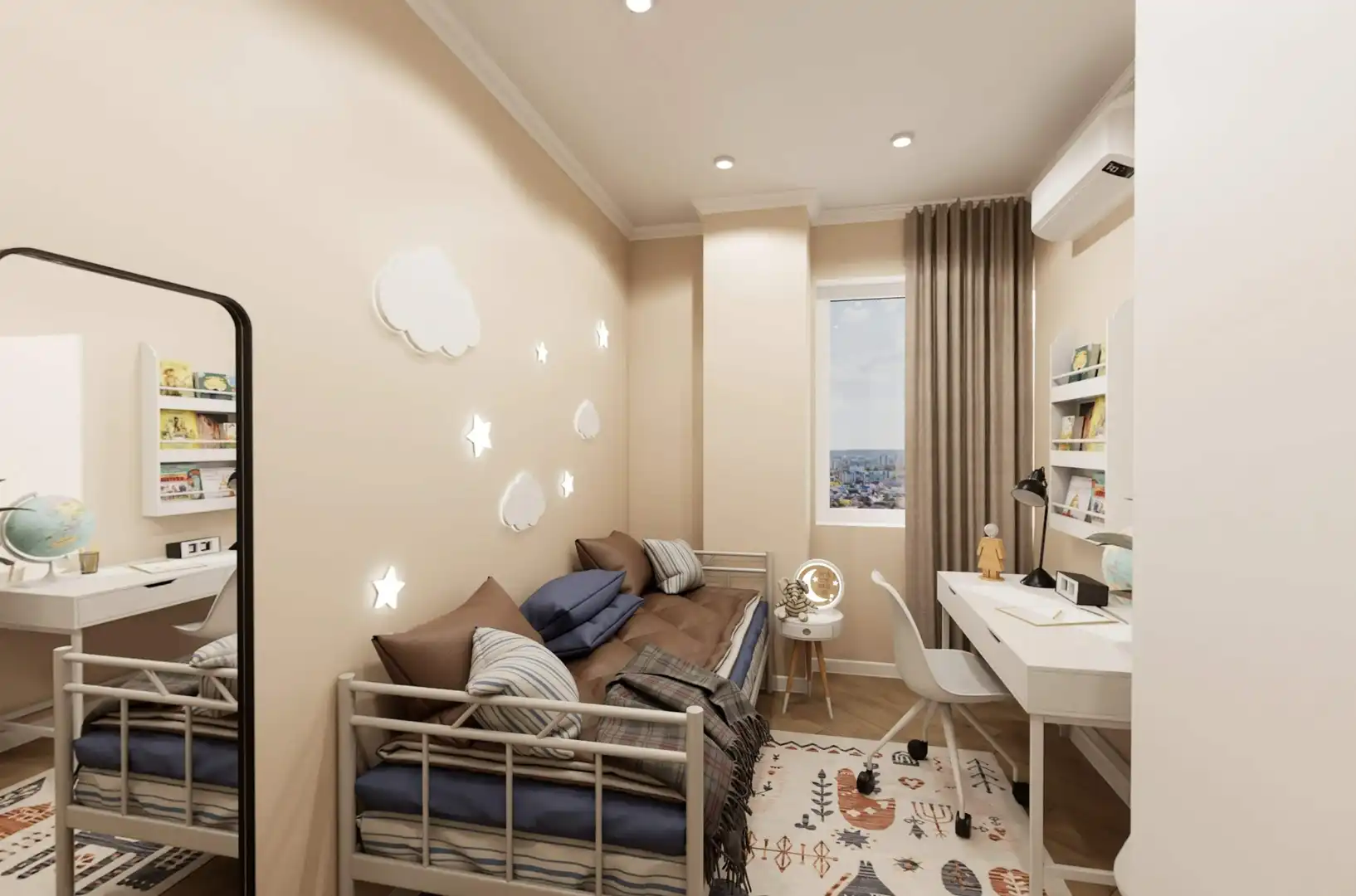 Bedroom of Apartments for sale in Zaragoza  with Air Conditioner and Heating