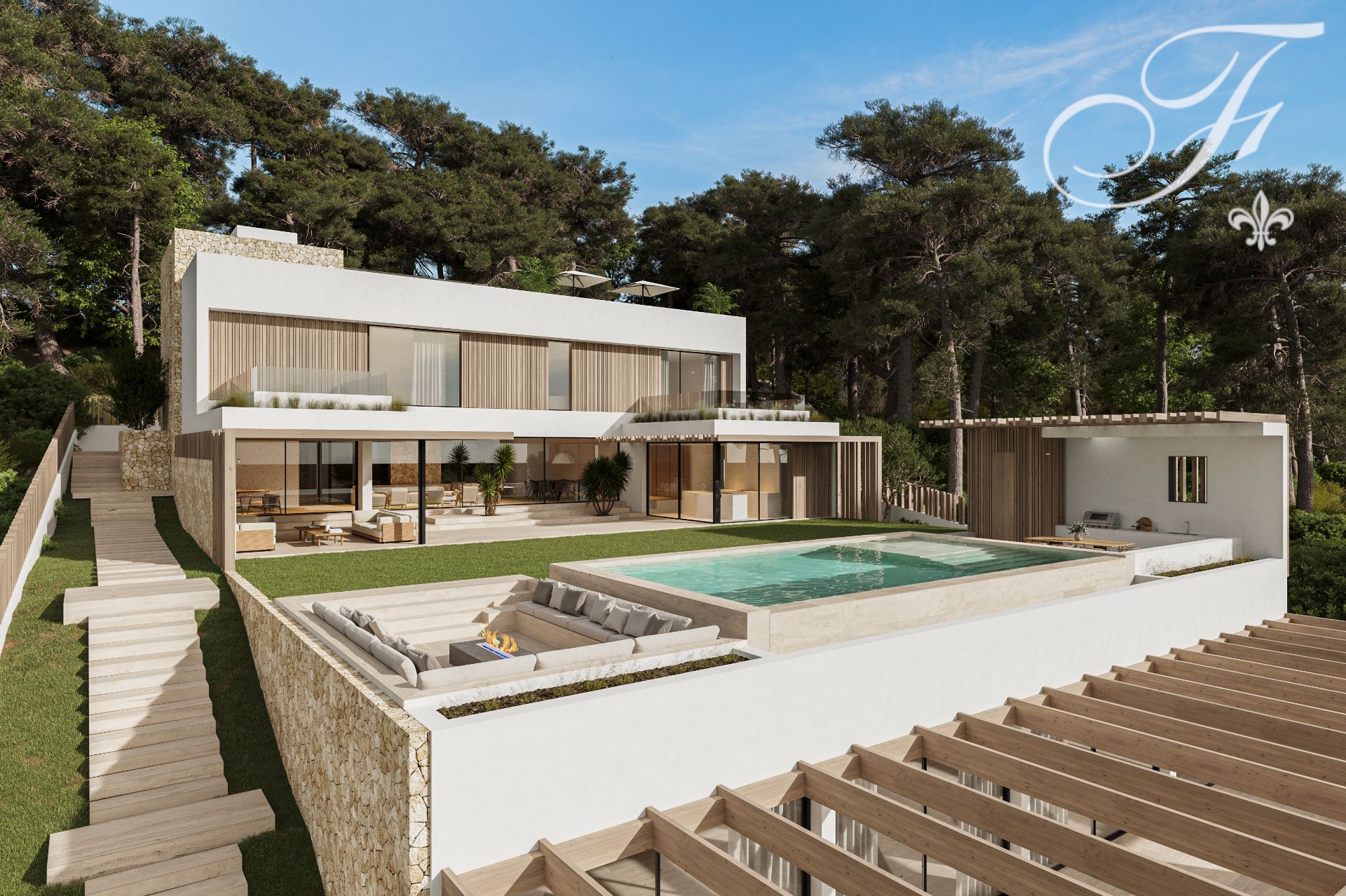 Exterior view of Residential for sale in Santa Eulària des Riu