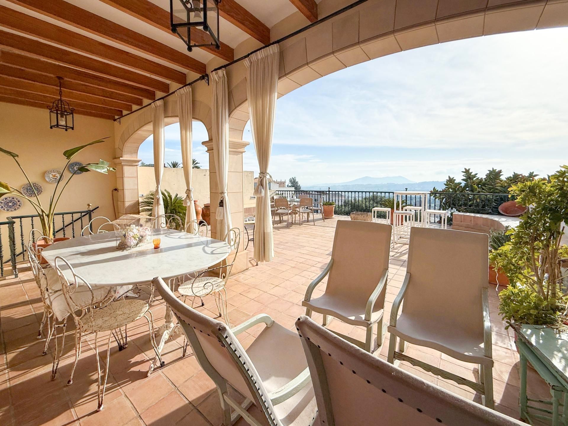 Terrassa de Casa o xalet de lloguer en Selva amb Jardí privat, Terrassa i Piscina