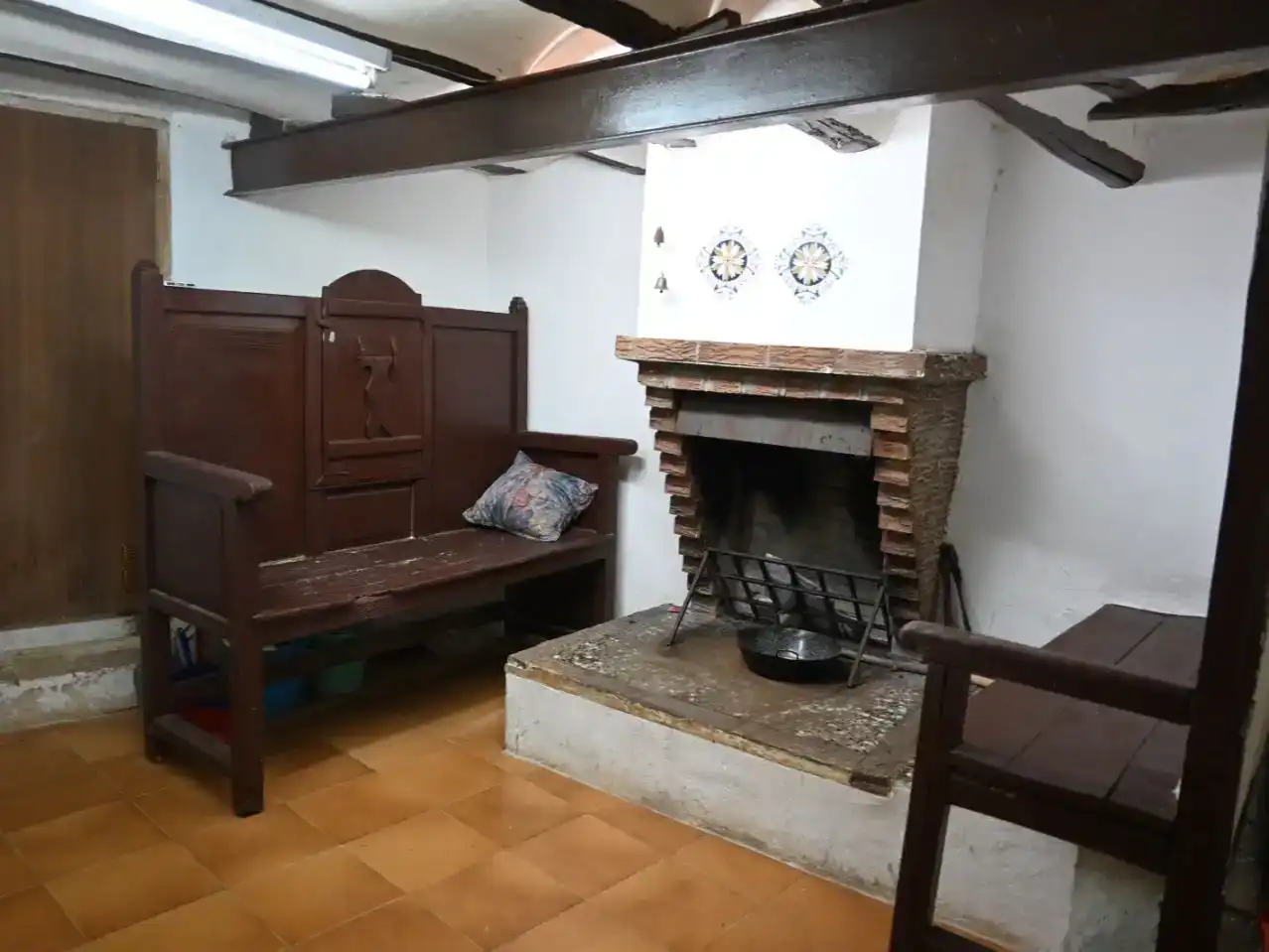 Sala d'estar de Casa adosada en venda en Balconchán