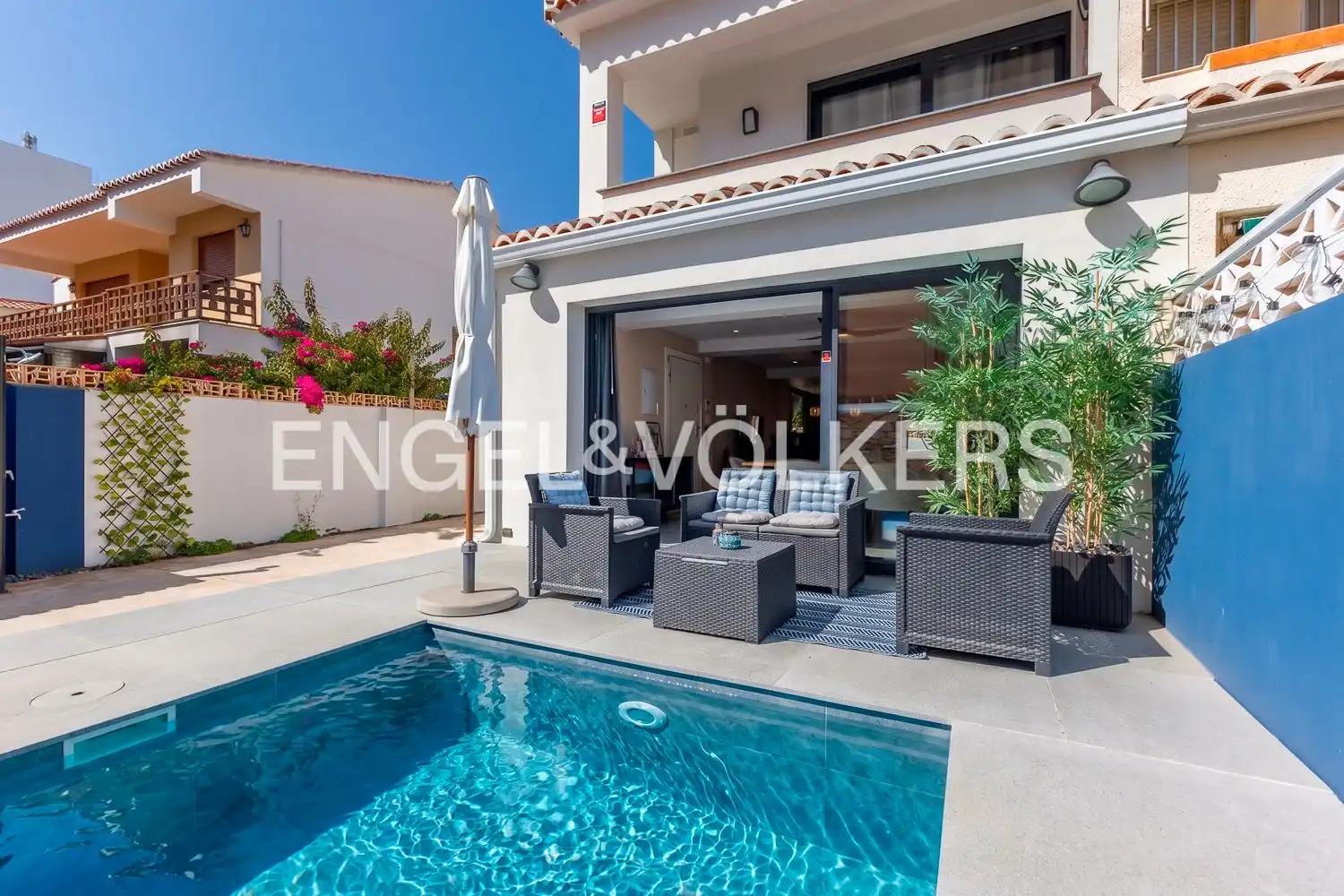Terrace of Houses for sale in Gandia  with Air Conditioner, Heating and Private garden