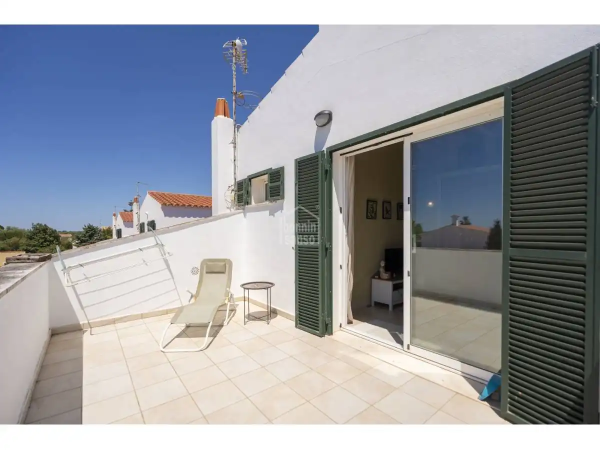 Terrassa de Casa o xalet en venda en Es Castell amb Calefacció, Jardí privat i Terrassa
