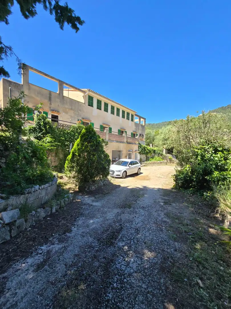 Vista exterior de Casa o xalet en venda en Mancor de la Vall amb Terrassa, Traster i Piscina