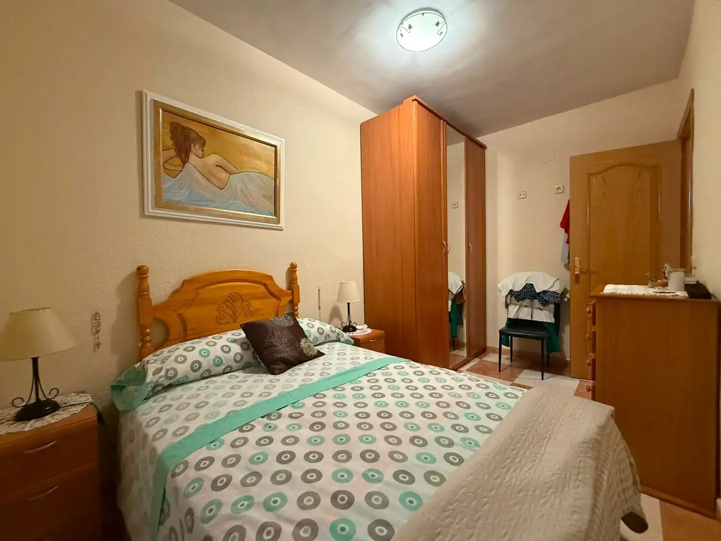 Bedroom of Flat for sale in Madrid  with Air Conditioner, Heating and Terrace