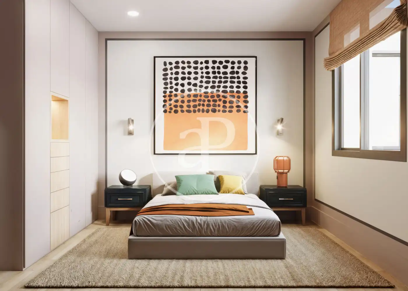 Bedroom of Flat for sale in Barcelona  with Air Conditioner, Heating and Terrace