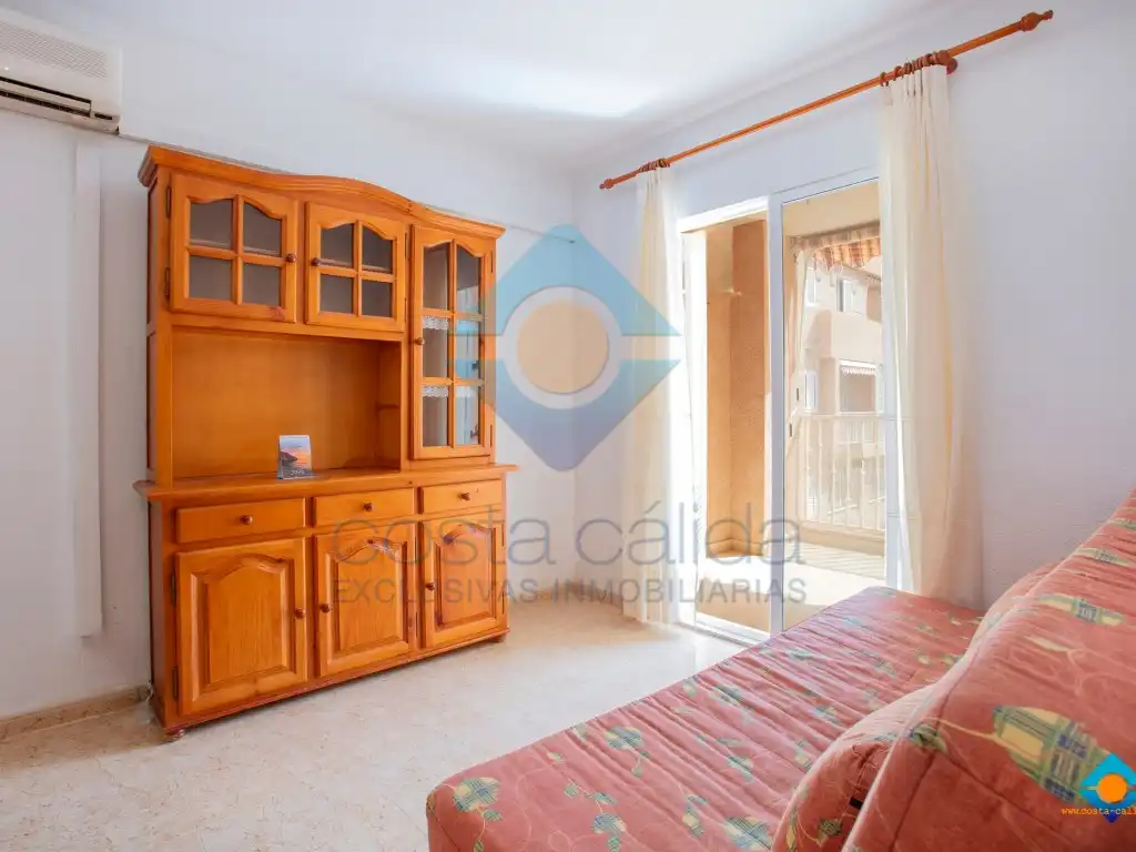 Bedroom of Flat for sale in Mazarrón  with Air Conditioner, Private garden and Terrace