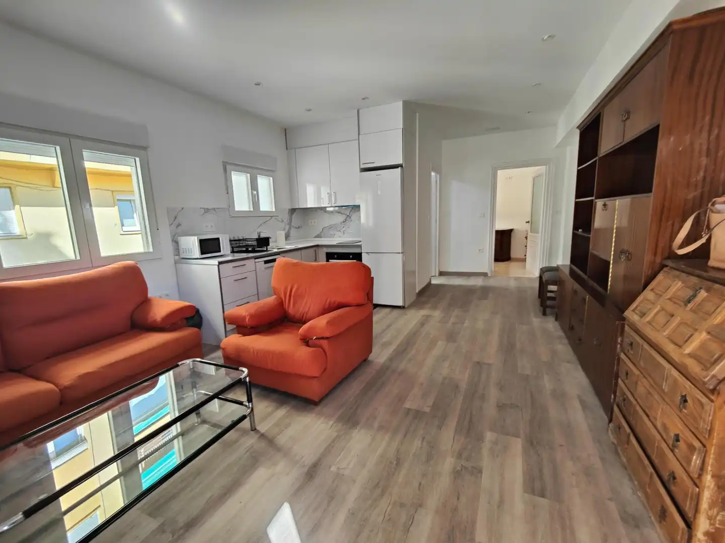 Living room of Apartments for rent in Granada  with Air Conditioner, Heating and Furnished