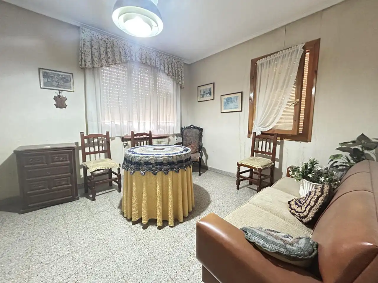 Sala d'estar de Casa o xalet en venda en Ribaforada amb Calefacció i Traster