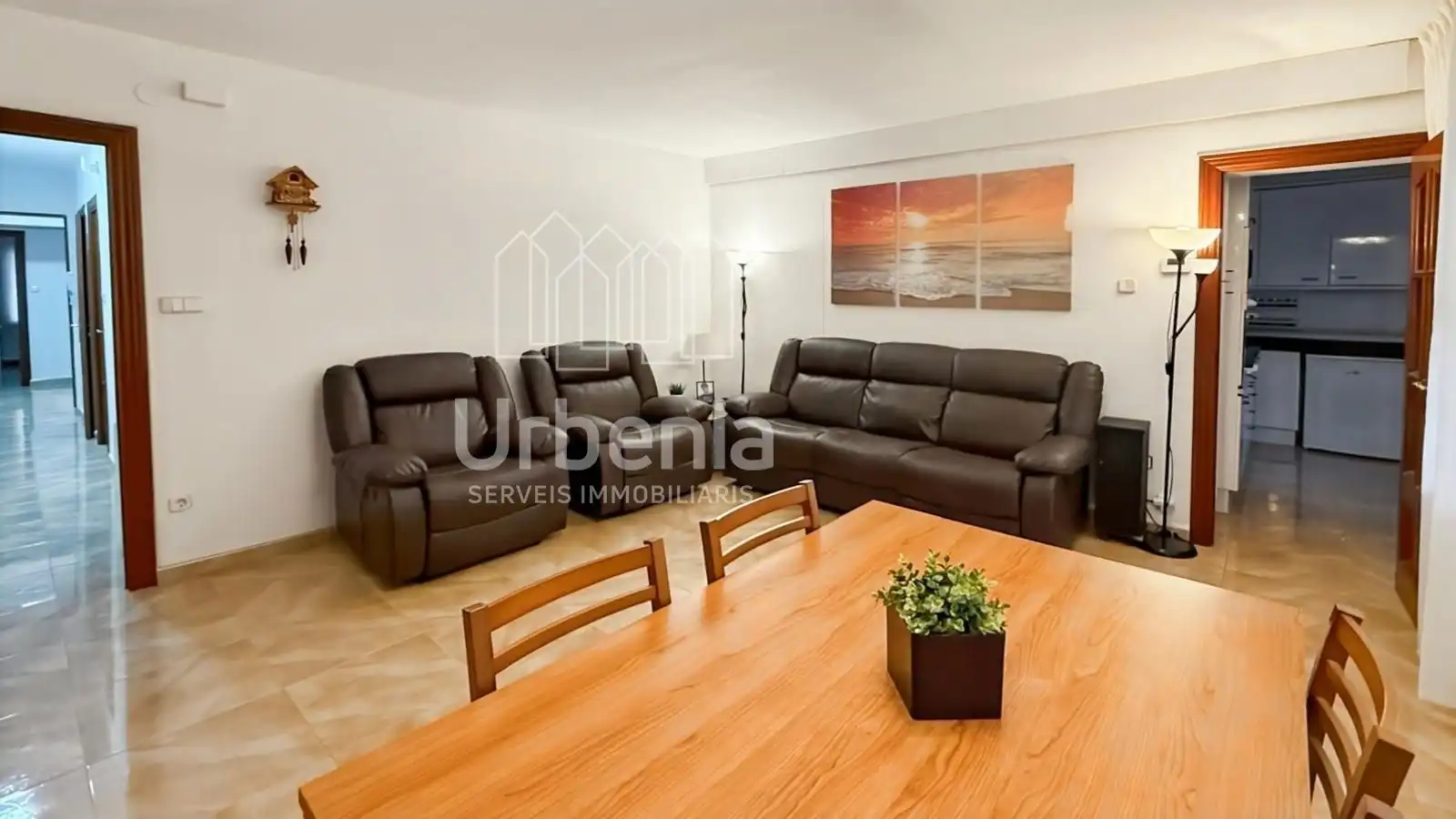 Living room of Flat for sale in Mataró  with Air Conditioner, Heating and Terrace