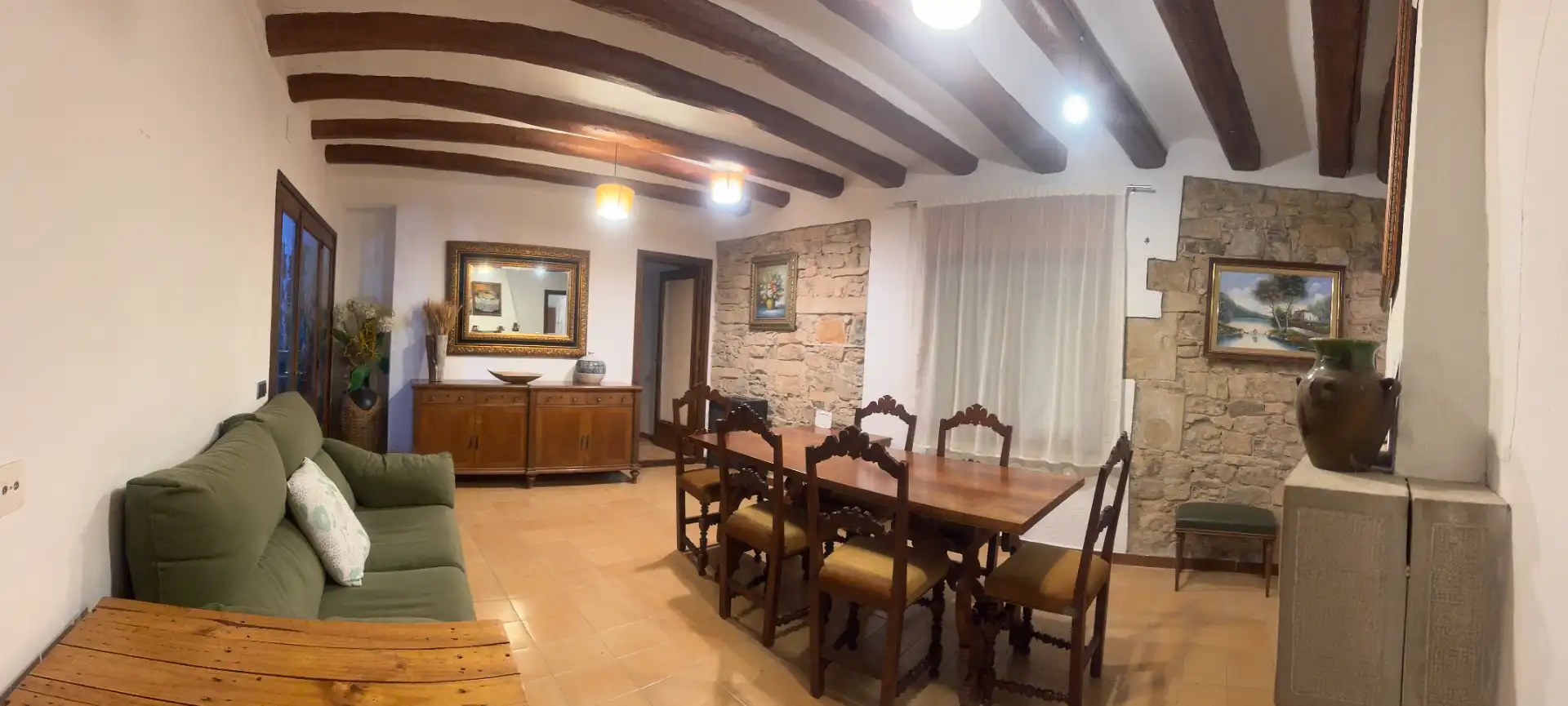 Menjador de Casa adosada en venda en Montoliu de Segarra