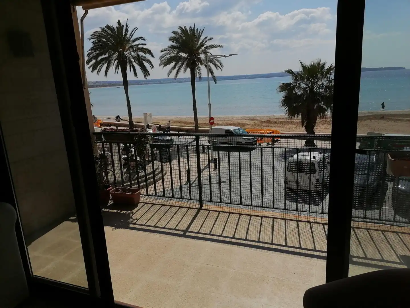 Habitación de Apartamento de alquiler en  Palma de Mallorca con Aire acondicionado, Amueblado y Balcón