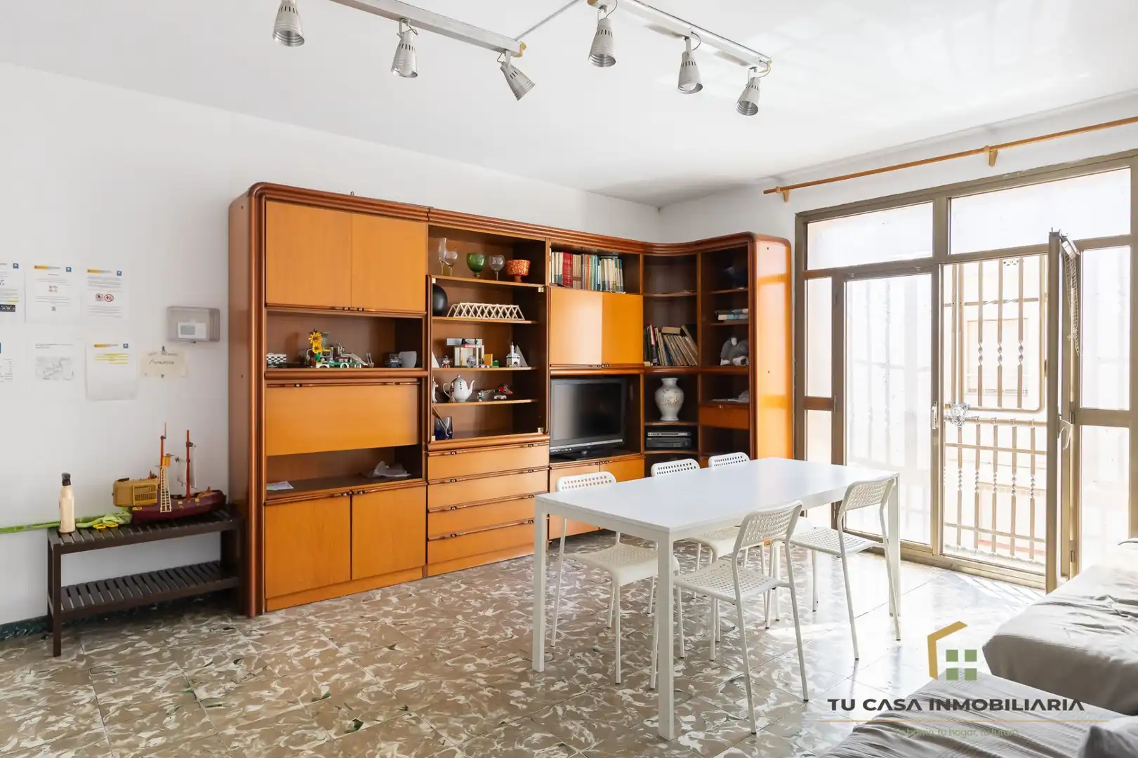 Sala de estar de Casa o chalet en venta en Badalona con Calefacción y Terraza
