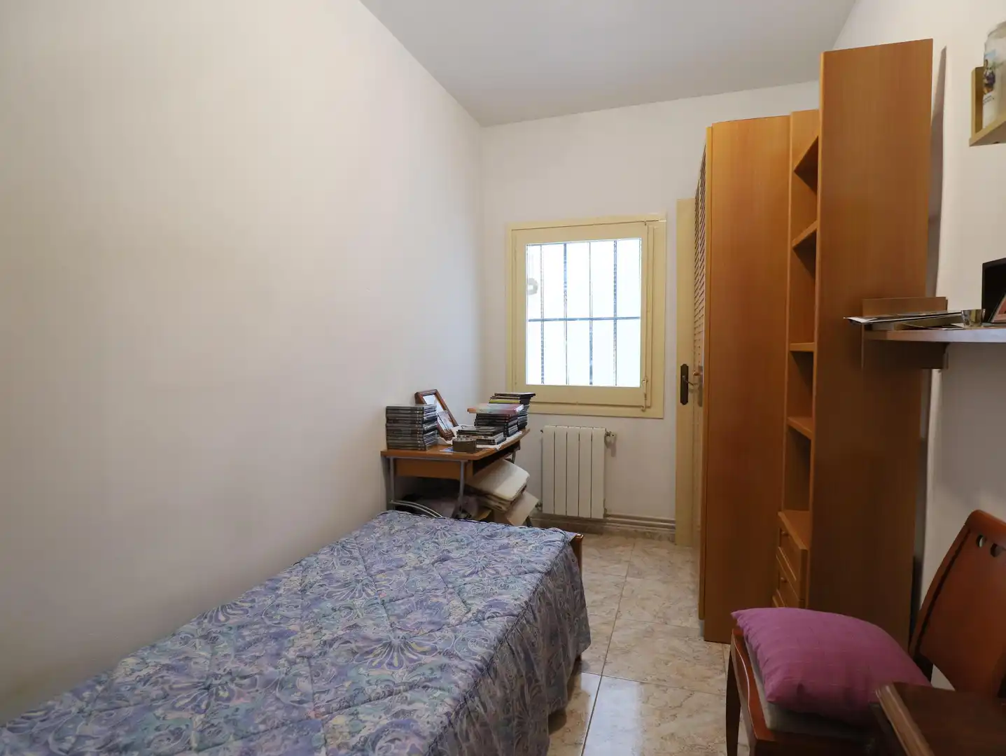 Bedroom of Flat for sale in Esplugues de Llobregat  with Air Conditioner, Heating and Terrace