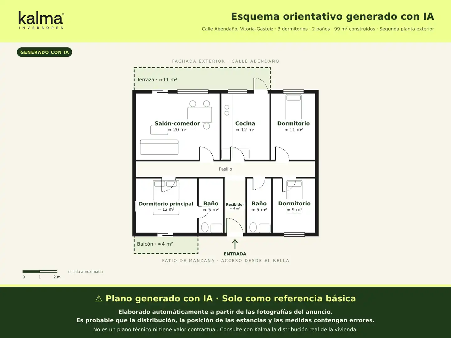 Appartement avec balcon à vendre à Abendaño Kalea, imagen 40