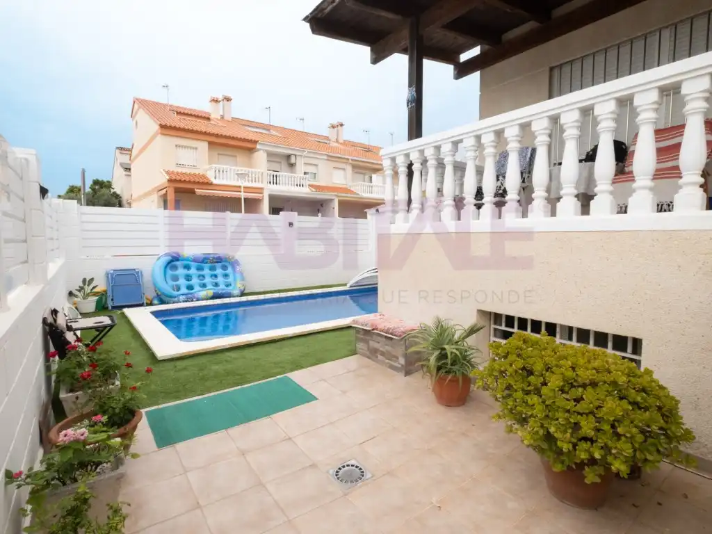 Piscina de Casa o chalet en venta en Sueca
