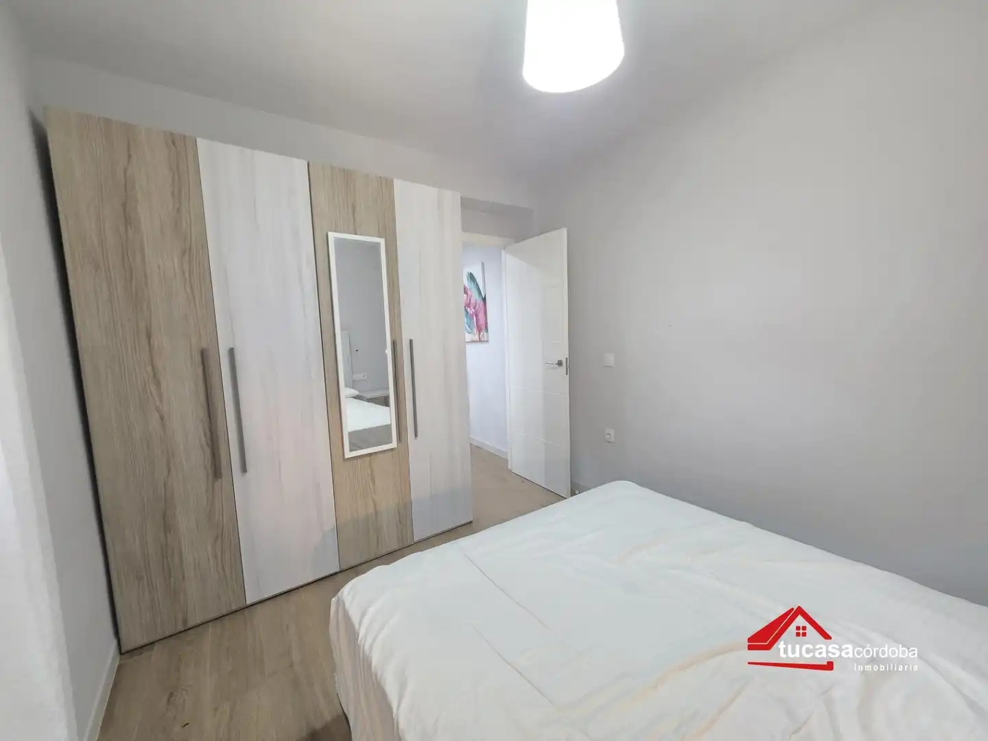 Bedroom of Flat for rent in Córdoba  with Air Conditioner and Furnished