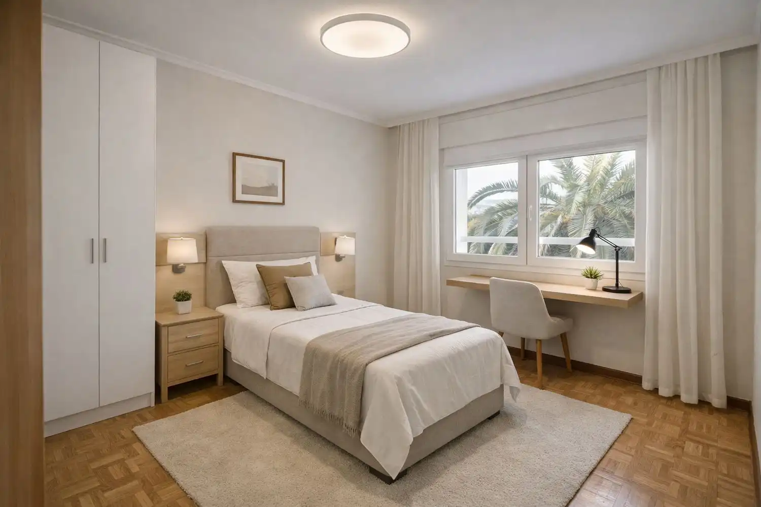Schlafzimmer von Wohnung zum Verkauf in Avilés mit Schwimmbad