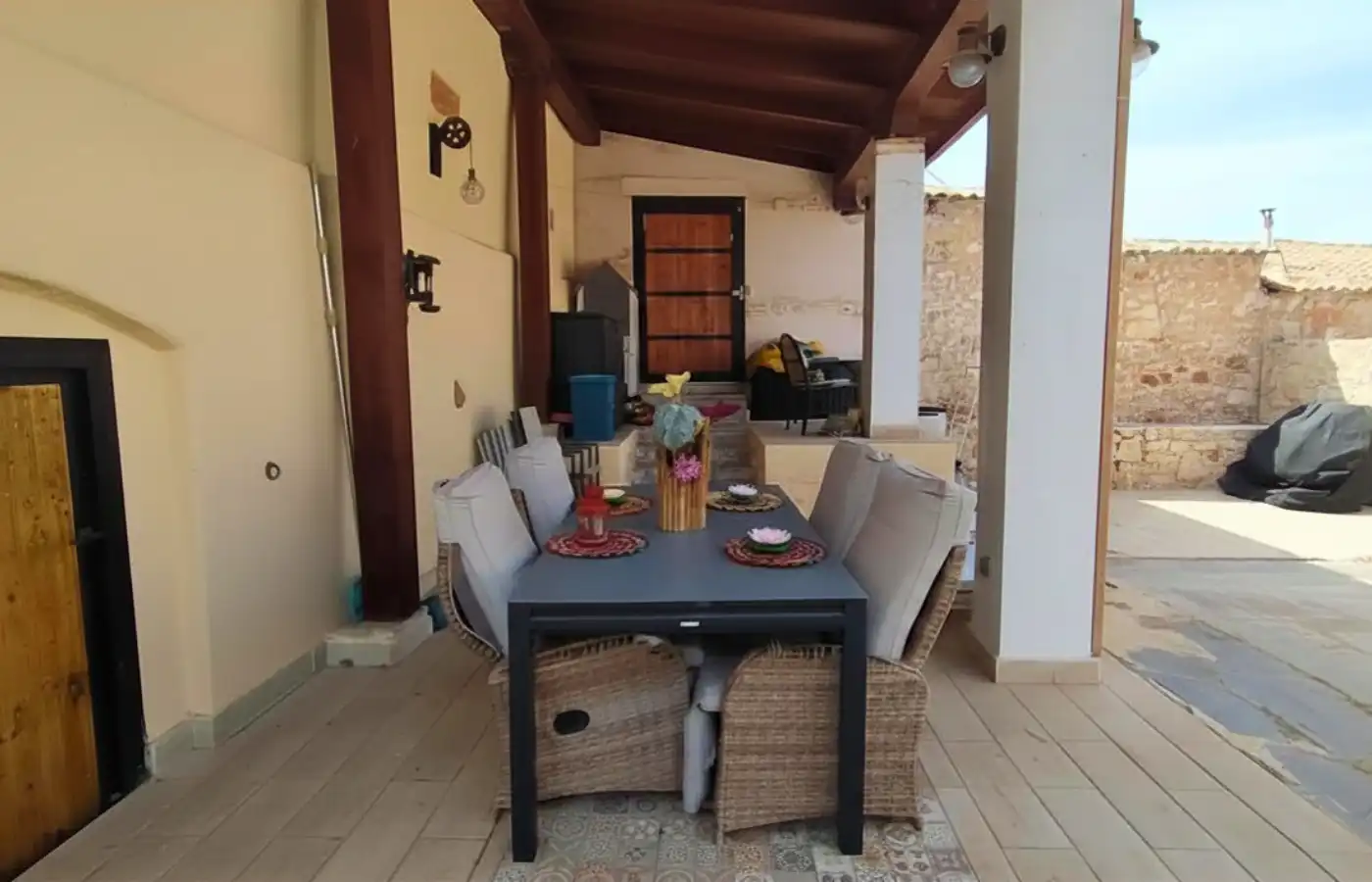 Terraza de Casa o chalet en venta en Los Santos de la Humosa con Jardín privado, Terraza y Trastero