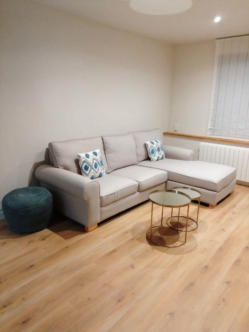 Living room of Single-family semi-detached to rent in Montblanc  with Air Conditioner, Heating and Terrace