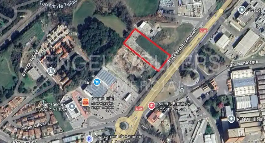 Terreny industrial de lloguer en Sant Celoni