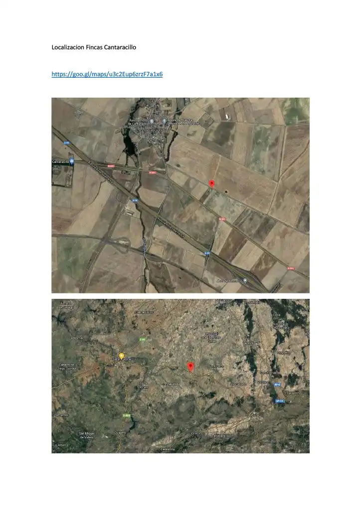 Land for sale in Cantaracillo