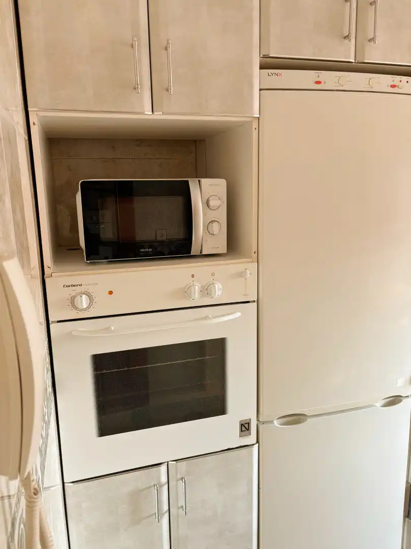 Kitchen of Flat for sale in Palencia  with Heating, Terrace and Furnished