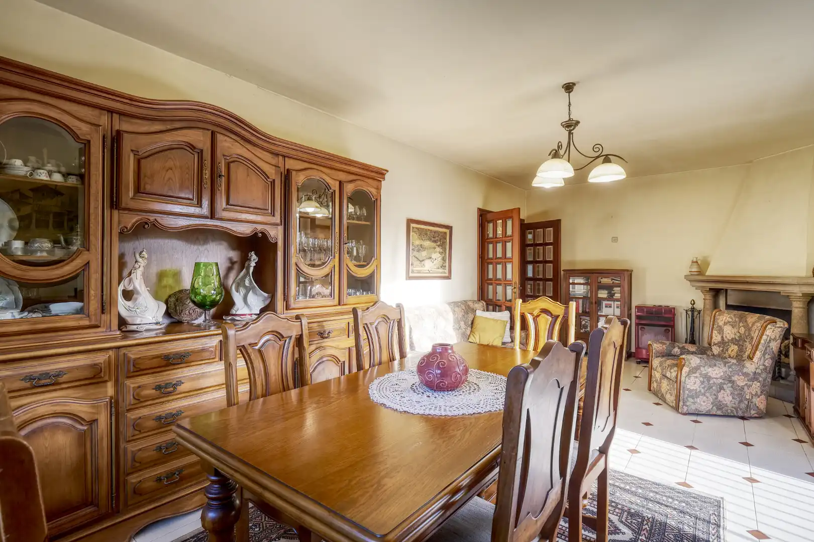 Dining room of Houses for sale in Brión  with Heating, Private garden and Terrace