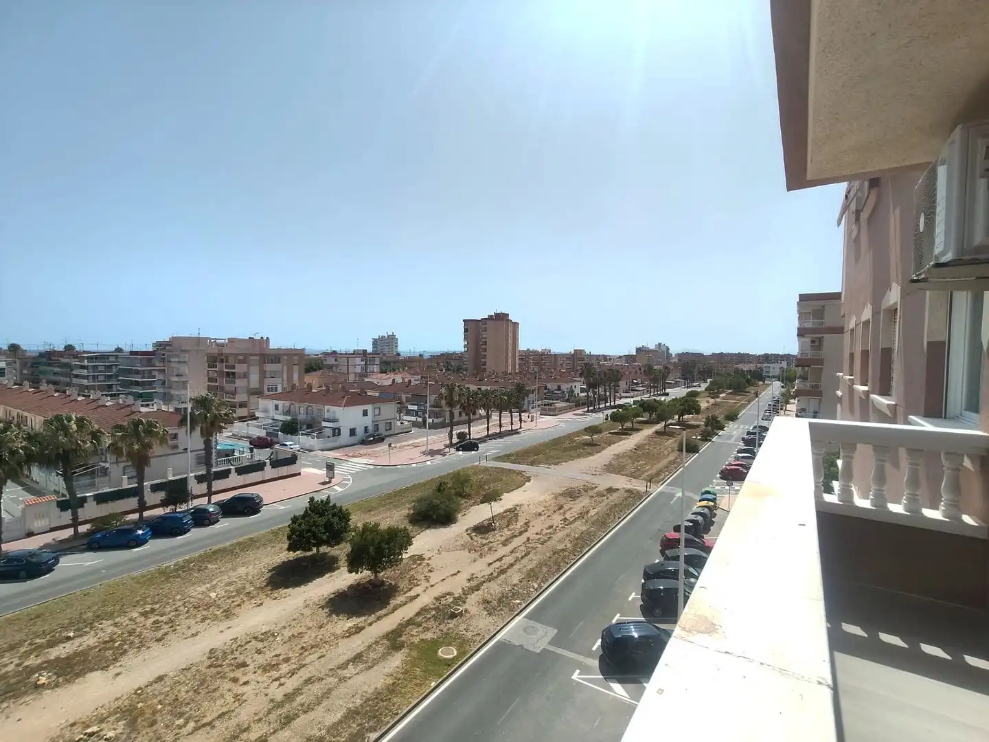 Außenansicht von Wohnungen zur Miete in Santa Pola mit Klimaanlage, Heizung und Terrasse