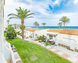 Exterior view of Study for sale in Roquetas de Mar  with Private garden and Community pool