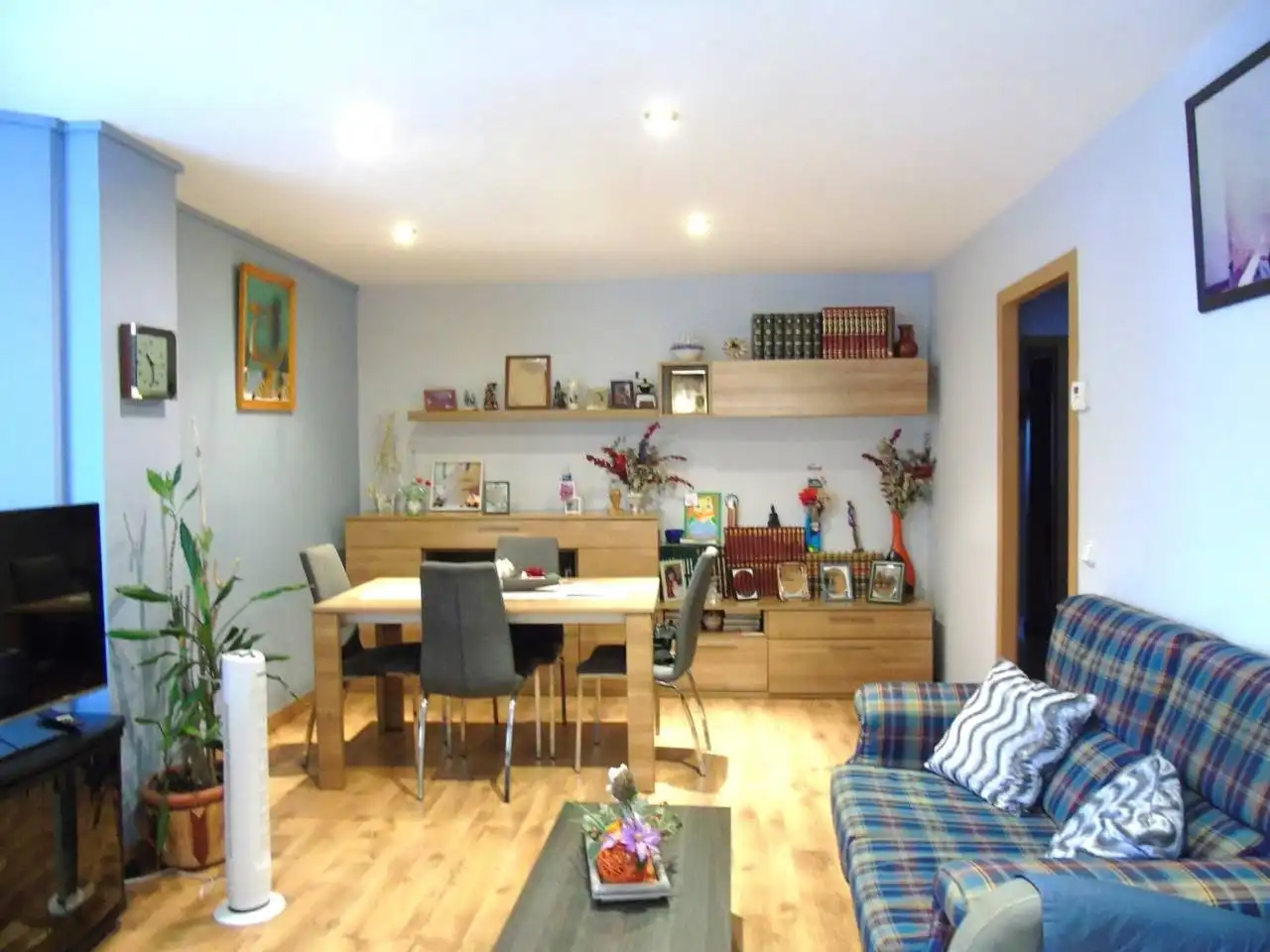 Dining room of Flat for sale in Vic  with Heating, Terrace and Furnished