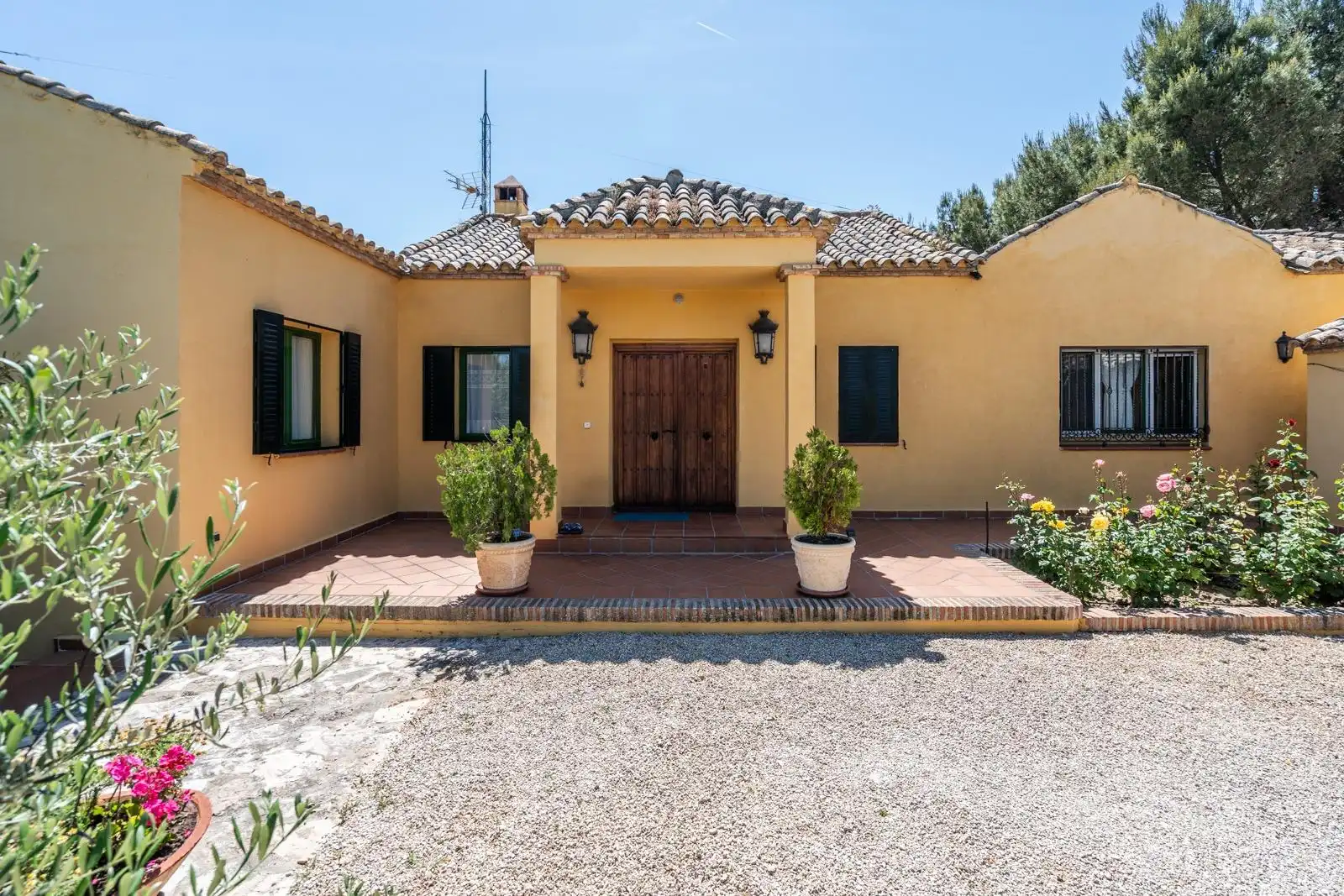 Exterior view of Country homes for sale in Chinchón  with Air Conditioner, Heating and Private garden