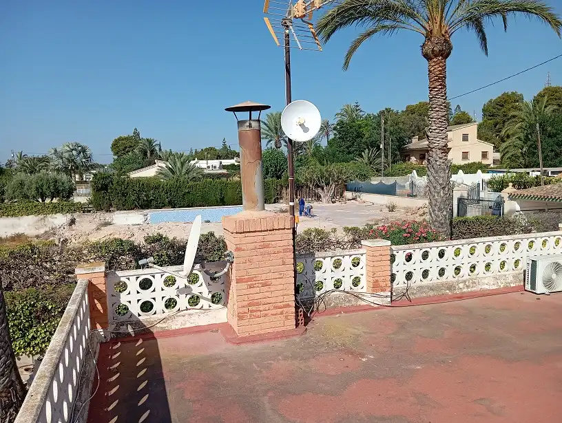 Jardí de Casa o xalet en venda en Elche / Elx amb Aire condicionat, Jardí privat i Terrassa
