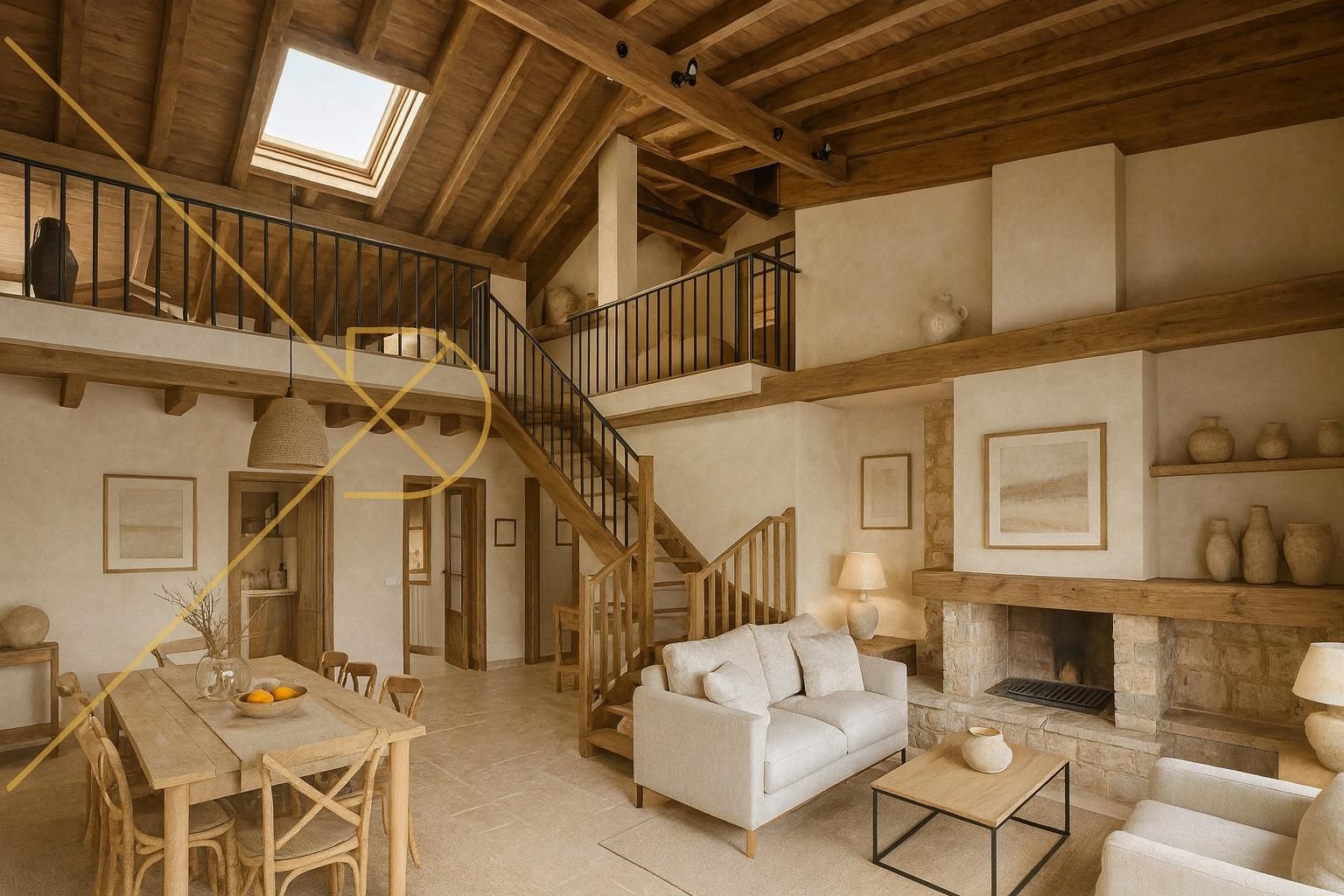 Sala de estar de Casa o chalet en venta en Puigcerdà con Parquet