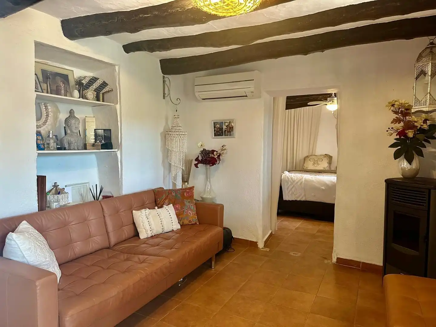 Living room of Houses for sale in Villanueva de Algaidas  with Terrace and Swimming Pool