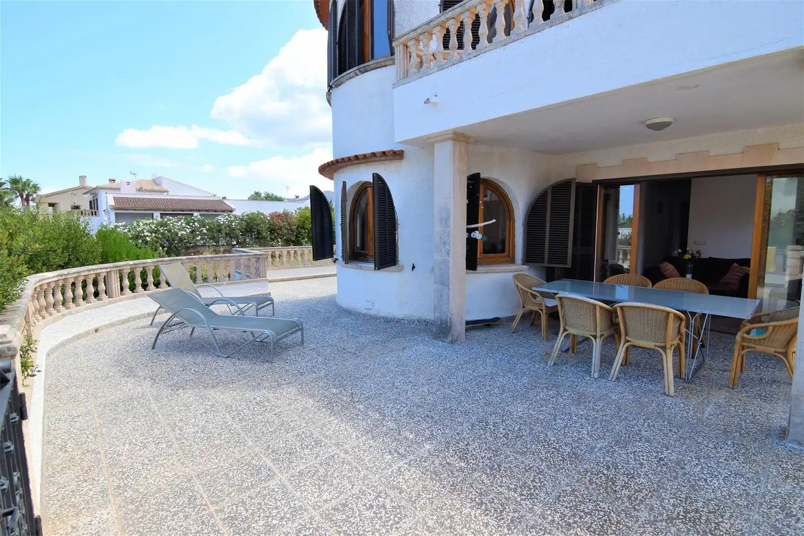 Terrasse von Haus oder Chalet zur Miete in Artà mit Klimaanlage, Heizung und Terrasse