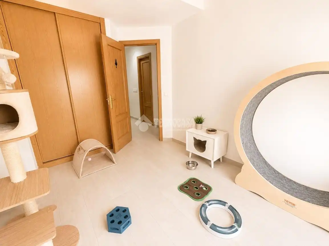 Bedroom of Flat for sale in San Martín de la Vega  with Air Conditioner, Private garden and Furnished