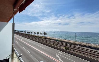 Exterior view of Flat for sale in El Masnou  with Air Conditioner, Heating and Balcony