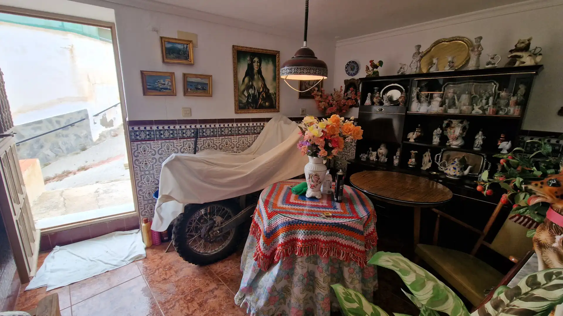 Menjador de Casa o xalet en venda en Instinción amb Moblat