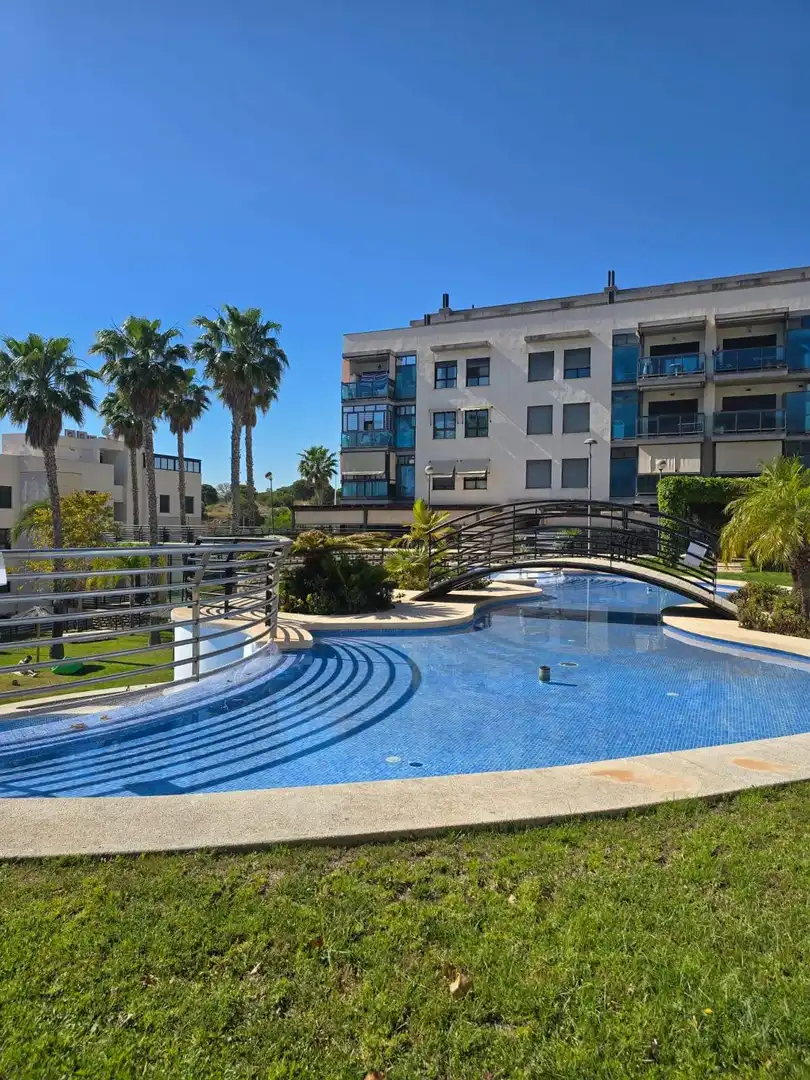 Swimming pool of Flat for sale in Santa Pola  with Air Conditioner, Private garden and Terrace