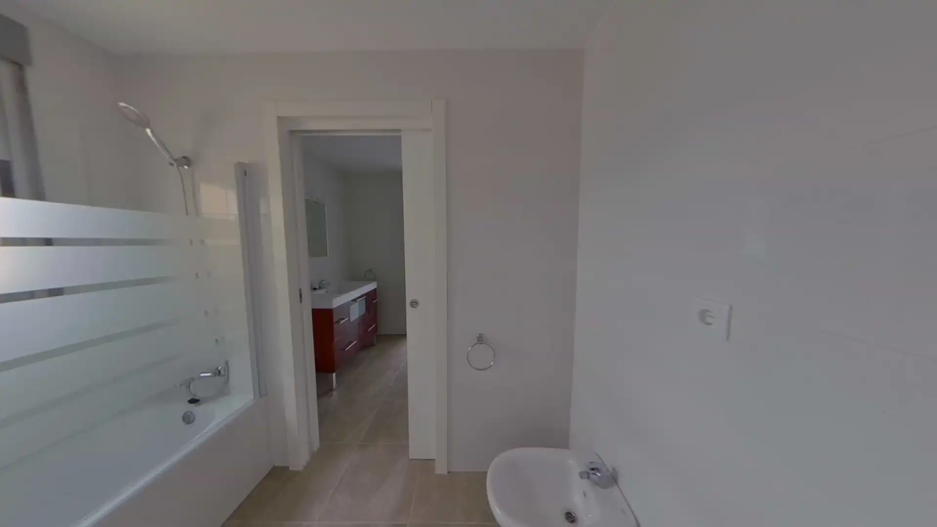 Bathroom of Flat for sale in Murcia  with Parquet flooring and Storage room