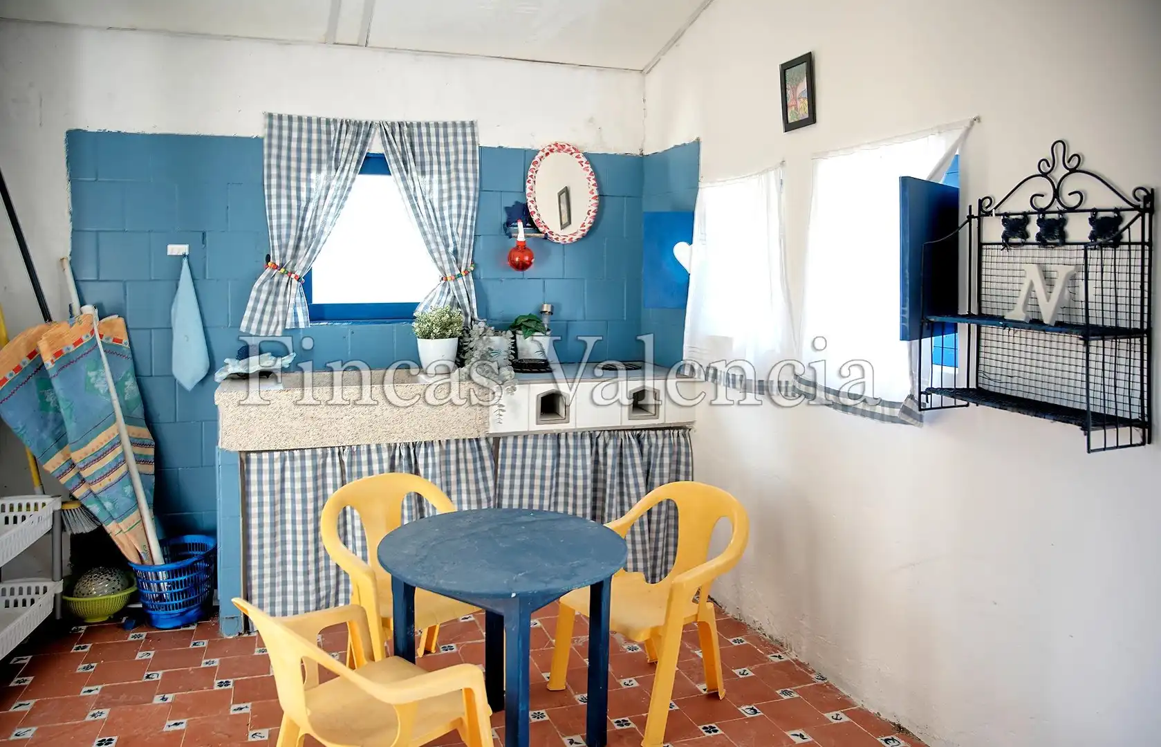 Cocina de Finca rústica en venta en Alcoy / Alcoi con Terraza, Trastero y Piscina