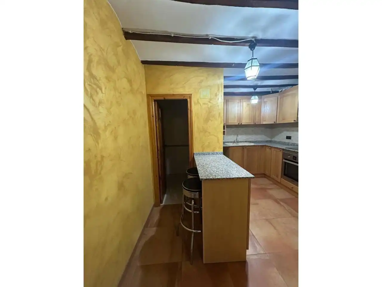 Cocina de Casa adosada en venta en L'Alcora con Calefacción y Terraza