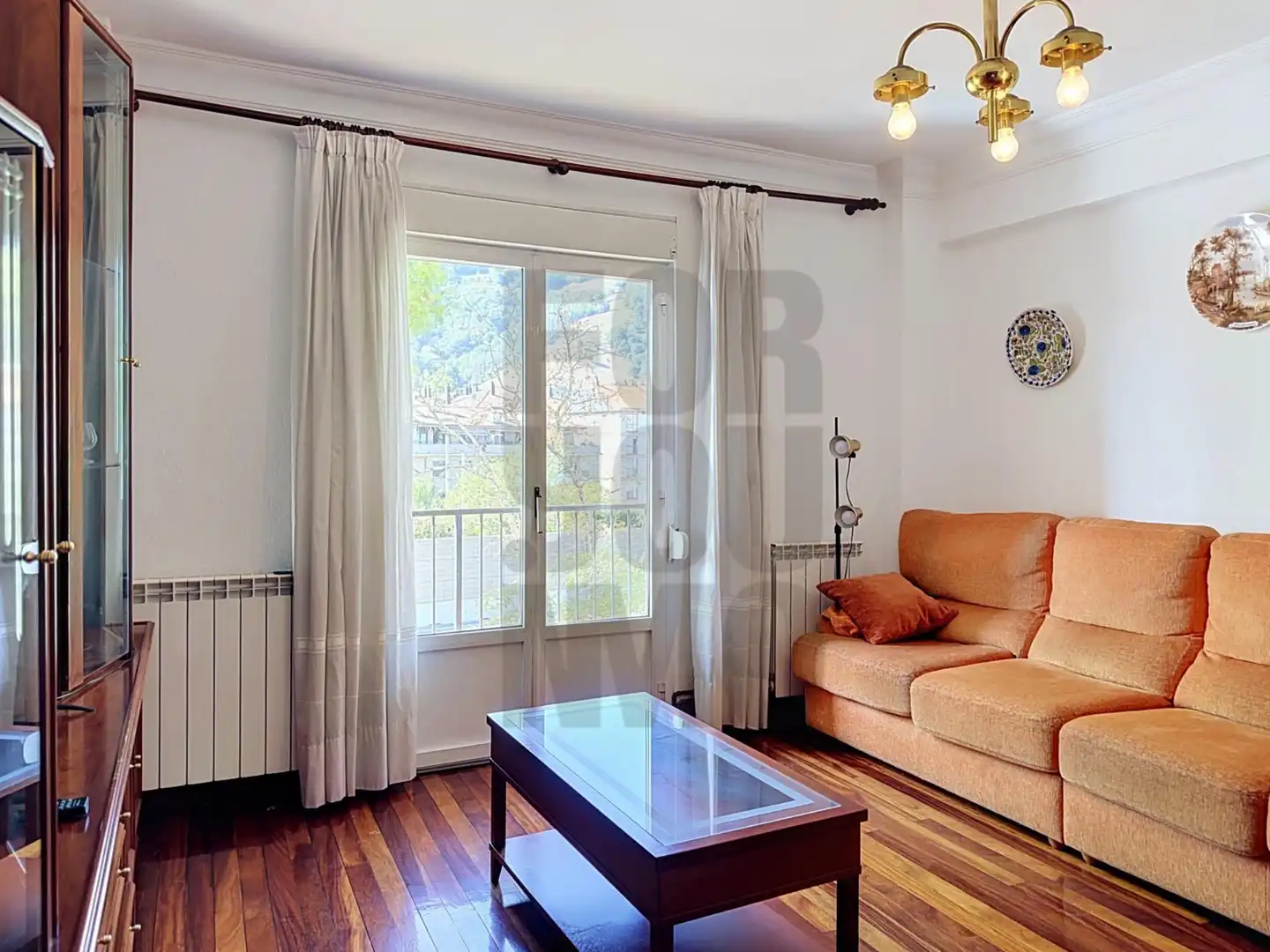 Wohnzimmer von Wohnung zum Verkauf in Ordizia mit Heizung und Balkon
