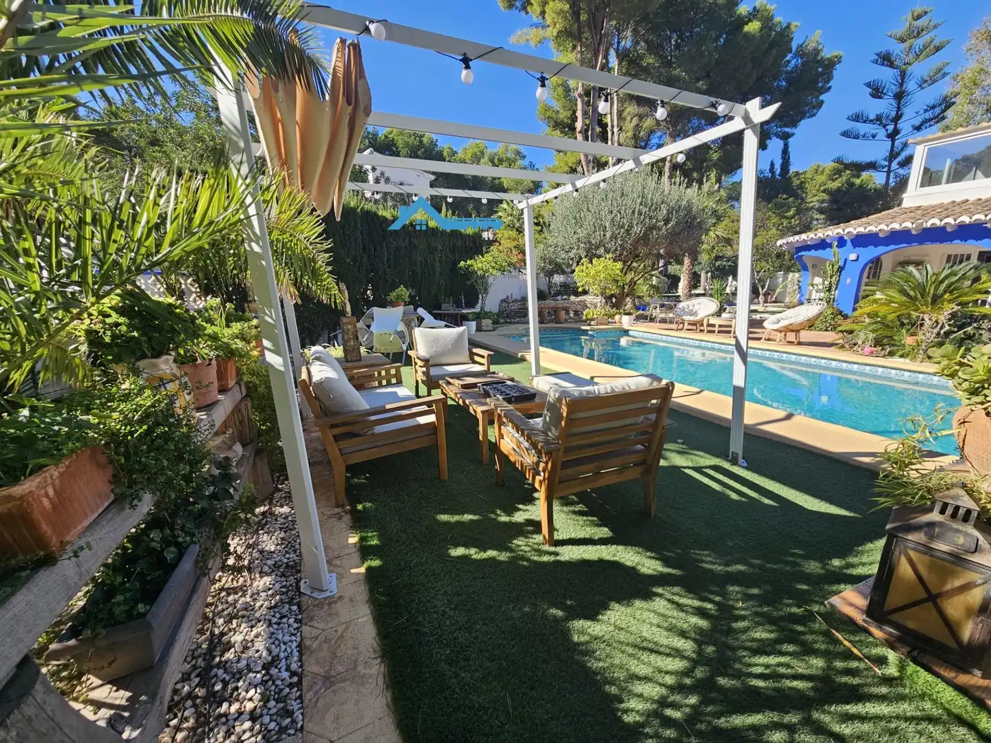 Jardín de Casa o chalet en venta en Altea con Aire acondicionado, Calefacción y Jardín privado