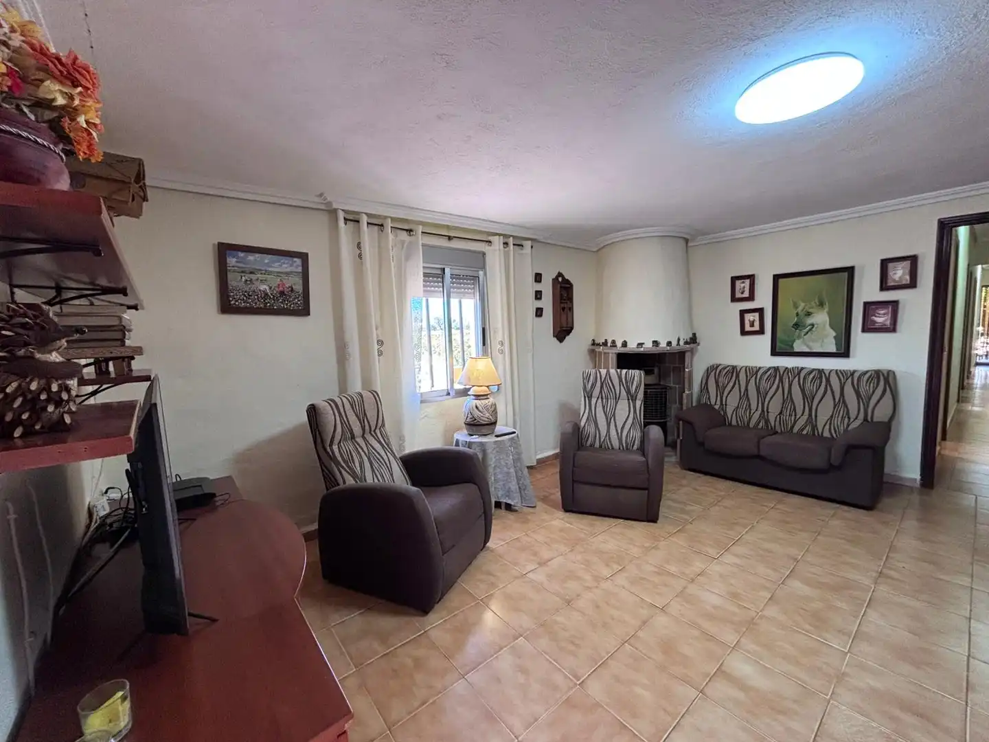 Sala de estar de Casa o chalet en venta en Torrent con Jardín privado, Piscina y Amueblado