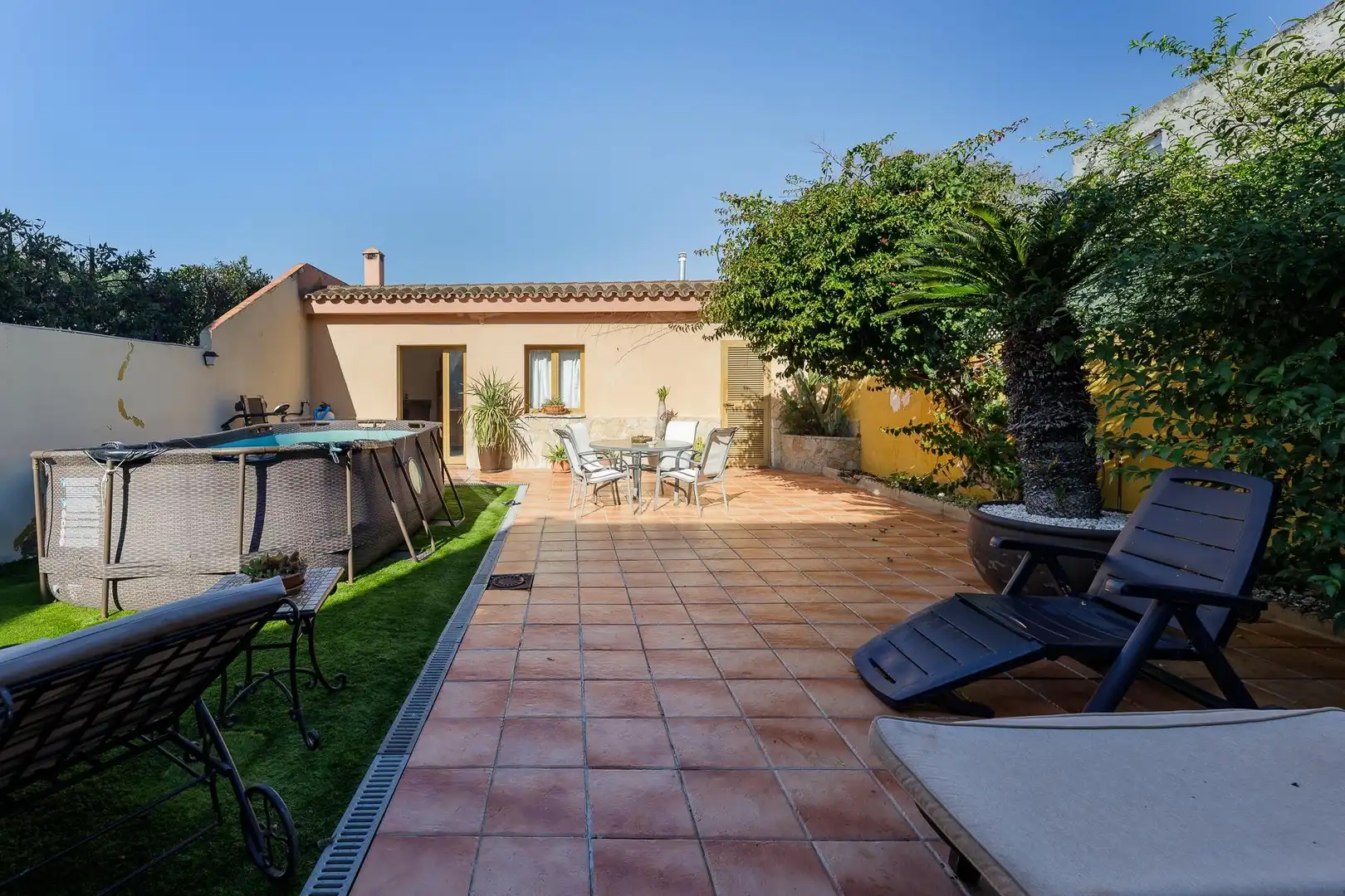 Terraza de Casa o chalet en venta en  Palma de Mallorca con Aire acondicionado, Jardín privado y Terraza