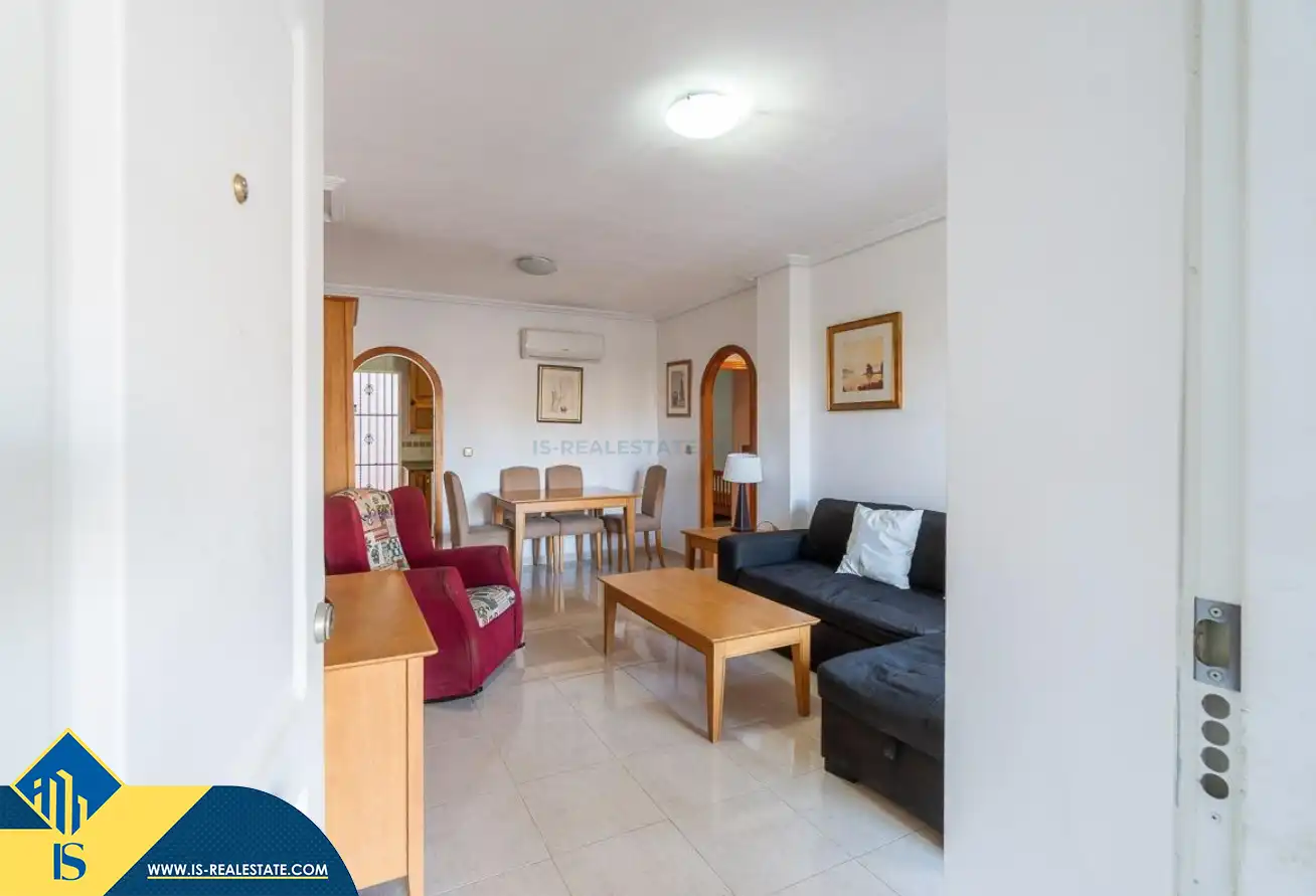 Sala de estar de Apartamento en venta en Orihuela con Aire acondicionado, Calefacción y Jardín privado