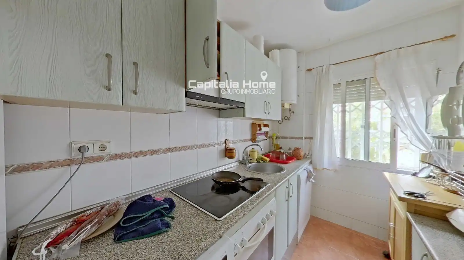 Cocina de Piso en venta en Alicante / Alacant con Aire acondicionado, Calefacción y Amueblado