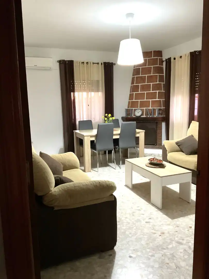 Living room of Houses for rent in Sanlúcar de Barrameda  with Air Conditioner, Heating and Swimming Pool