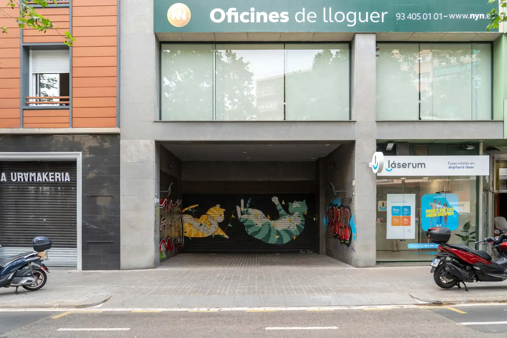 Garaje de alquiler en Barcelona